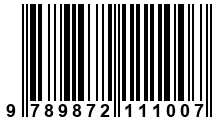 Código de Barras de '.9789872111007.'