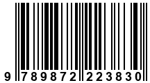 Código de Barras de '.9789872223830.'