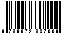 Código de Barras de '.9789872807009.'