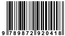 Código de Barras de '.9789872920418.'