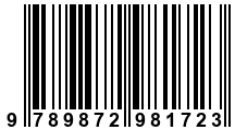 Código de Barras de '.9789872981723.'