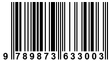 Código de Barras de '.9789873633003.'