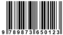Código de Barras de '.9789873650123.'