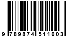 Código de Barras de '.9789874511003.'