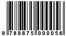 Código de Barras de '.9789875000056.'