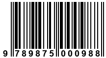 Código de Barras de '.9789875000988.'
