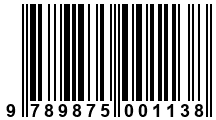 Código de Barras de '.9789875001138.'