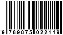 Código de Barras de '.9789875022119.'