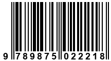 Código de Barras de '.9789875022218.'
