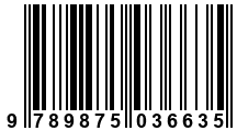 Código de Barras de '.9789875036635.'