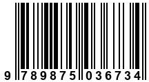 Código de Barras de '.9789875036734.'