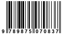 Código de Barras de '.9789875070837.'