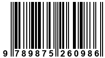 Código de Barras de '.9789875260986.'