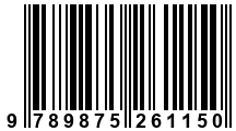 Código de Barras de '.9789875261150.'