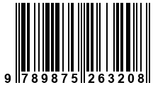 Código de Barras de '.9789875263208.'