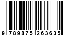 Código de Barras de '.9789875263635.'