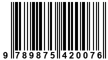 Código de Barras de '.9789875420076.'