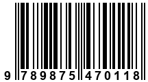 Código de Barras de '.9789875470118.'
