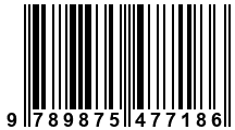 Código de Barras de '.9789875477186.'