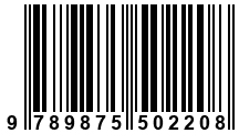 Código de Barras de '.9789875502208.'