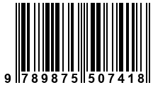 Código de Barras de '.9789875507418.'