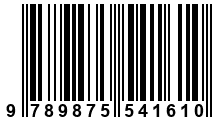 Código de Barras de '.9789875541610.'