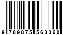 Código de Barras de '.9789875563360.'