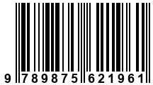 Código de Barras de '.9789875621961.'