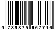Código de Barras de '.9789875667716.'