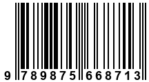 Código de Barras de '.9789875668713.'