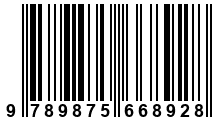 Código de Barras de '.9789875668928.'