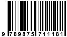 Código de Barras de '.9789875711181.'
