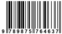 Código de Barras de '.9789875764637.'