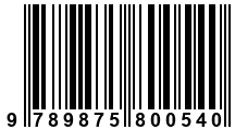 Código de Barras de '.9789875800540.'