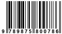 Código de Barras de '.9789875800786.'