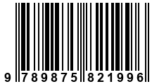 Código de Barras de '.9789875821996.'