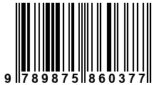 Código de Barras de '.9789875860377.'