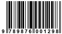 Código de Barras de '.9789876001298.'