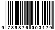 Código de Barras de '.9789876003179.'