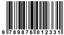 Código de Barras de '.9789876012331.'