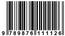 Código de Barras de '.9789876111126.'