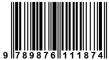 Código de Barras de '.9789876111874.'