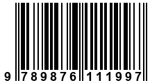 Código de Barras de '.9789876111997.'
