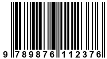 Código de Barras de '.9789876112376.'