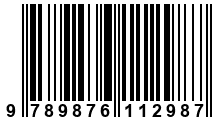 Código de Barras de '.9789876112987.'