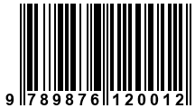 Código de Barras de '.9789876120012.'