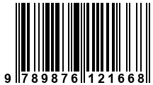 Código de Barras de '.9789876121668.'