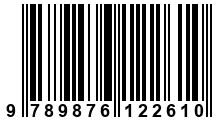 Código de Barras de '.9789876122610.'