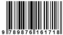 Código de Barras de '.9789876161718.'