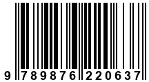 Código de Barras de '.9789876220637.'